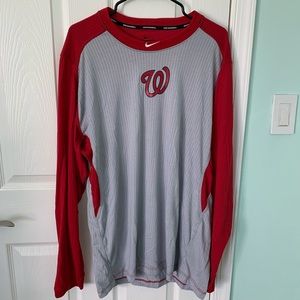 Washington Nationals Long Sleeve Shirt/UnderShirt